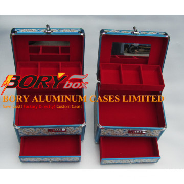 Hochwertiger ABS-Reise-tragbarer Aluminiumkasten bilden